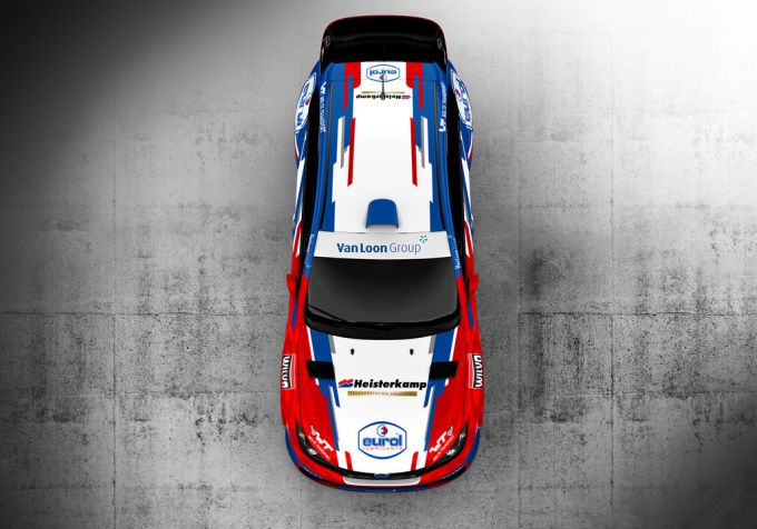 Erik van Loon met de Subaru Impreza S14 WRC