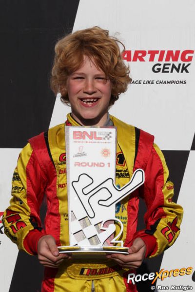 Douwe Dedecker podium