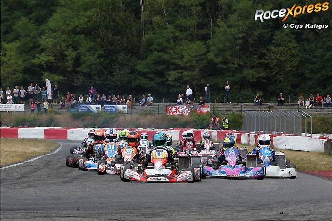 Kopstart Sam Balota Iame X30 Benelux Open