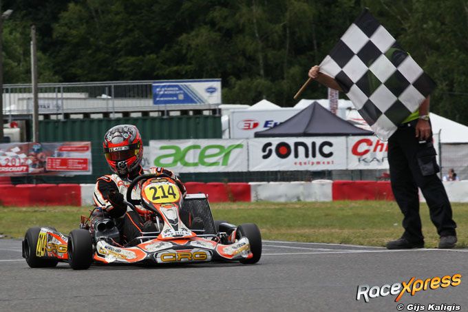 Sam Claes sterk NK in Kerpen