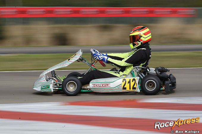 Xander Przybylak volgas naar podium