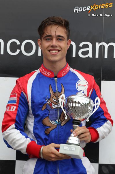 Joey Alders podium