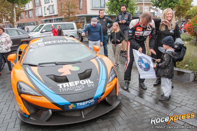DTM- publieksevenement in het centrum van Zandvoort