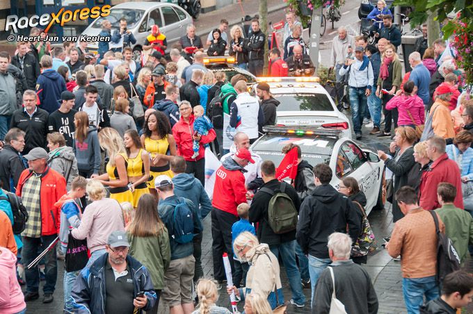 DTM- publieksevenement in het centrum van Zandvoort