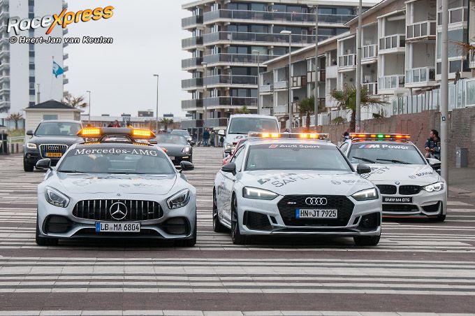 DTM- publieksevenement in het centrum van Zandvoort