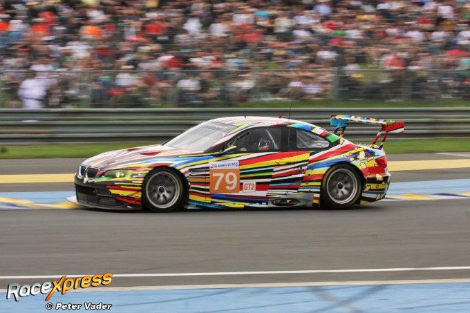 peter vader bmw art car le mans 2010