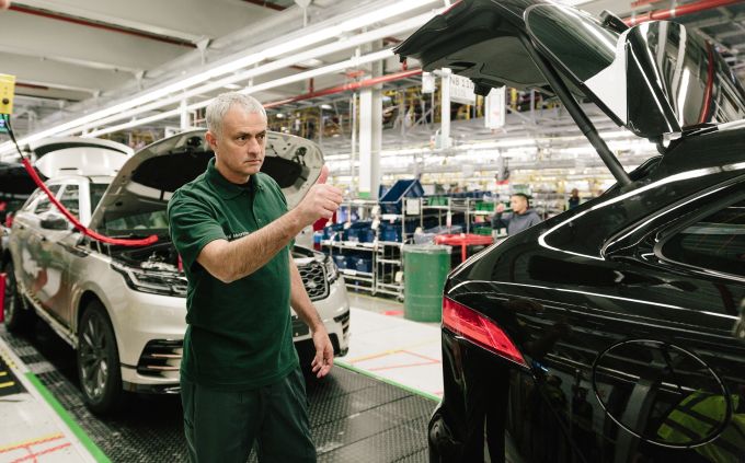 Jaguar F-Pace Jose Morinho