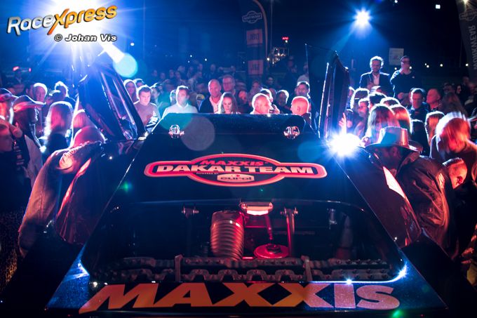 Maxxis Dakar Team presentatie 2017 Tim Coronel Tom Coronel