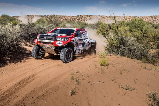Toyota Hilux Toyota Gazoo Racing South Africa Bernhard ten Brinke en Michel Perin
