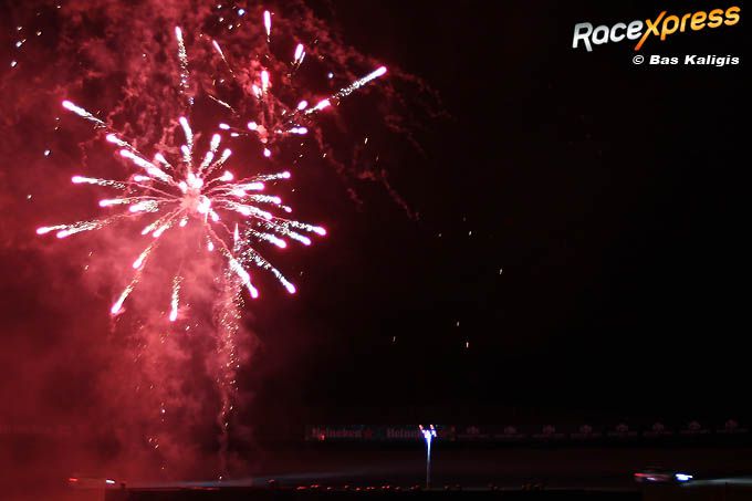 Circuit Zandvoort vuurwerk