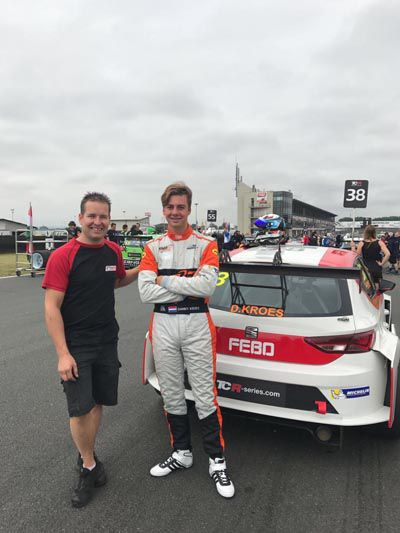 Danny Kroes en Ferry Monster Seat