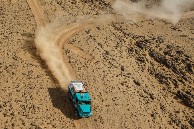 Gerard de Rooy niet ontevreden: "Wij reden zo'n 150 km/u, maar de buggy's haalden wel 180 of 190"