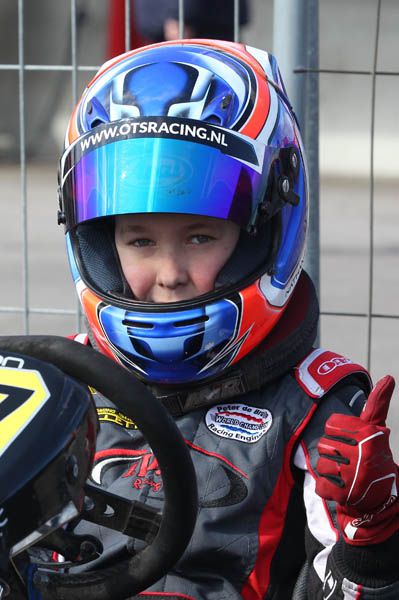 Duimpje omhoog voor Nathan Ottink