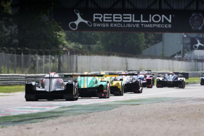 ELMS Monza Rebellion rijtje