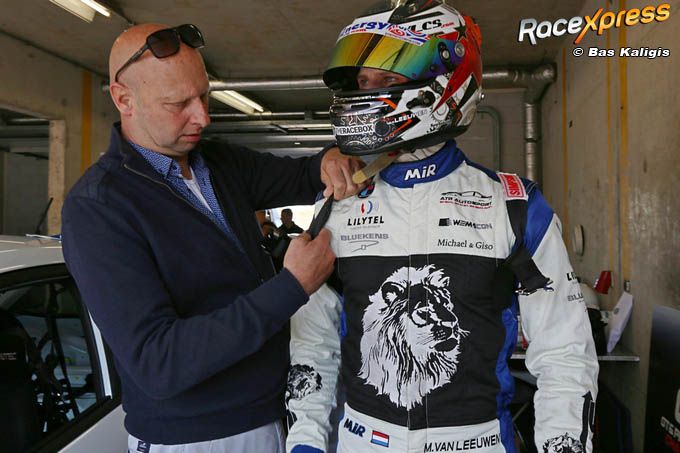 Martijn van Leeuwen en vader Richard van Leeuwen