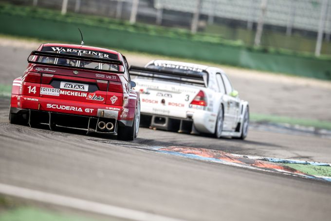 Touring Car Classics Alfa en Mercedes achterkant