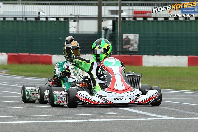 Jim ringelberg wint namens Cieplik Racing