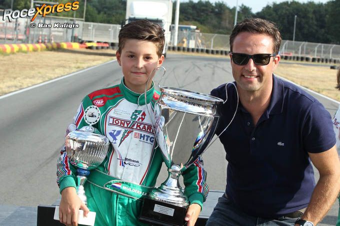 Bruno Mulders en trotse vader