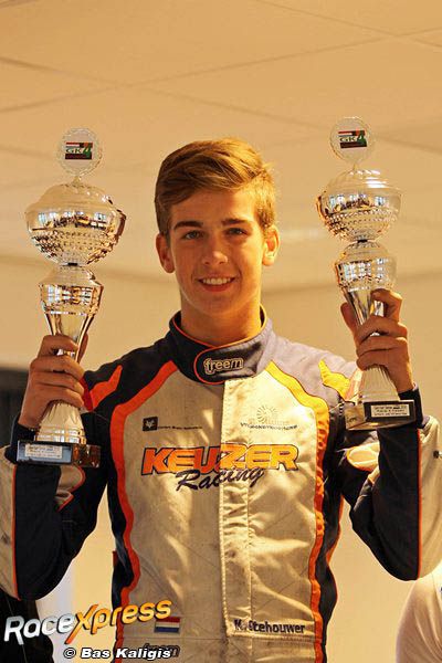 Kevin Stehouwer podium IAME X30 Senioren GK4