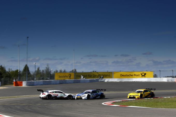 DTM Nurburgring spin