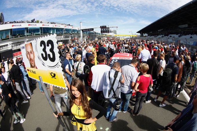 DTM Spielberg startgrid druk