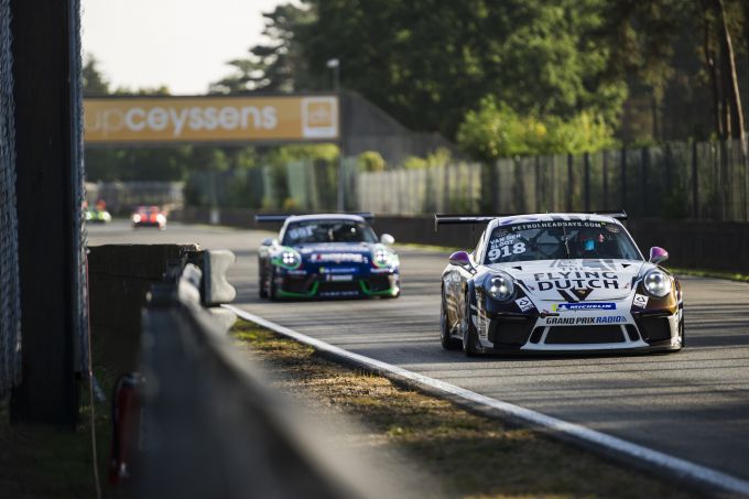 Porsche GT3 Zolder Sloot winnaar