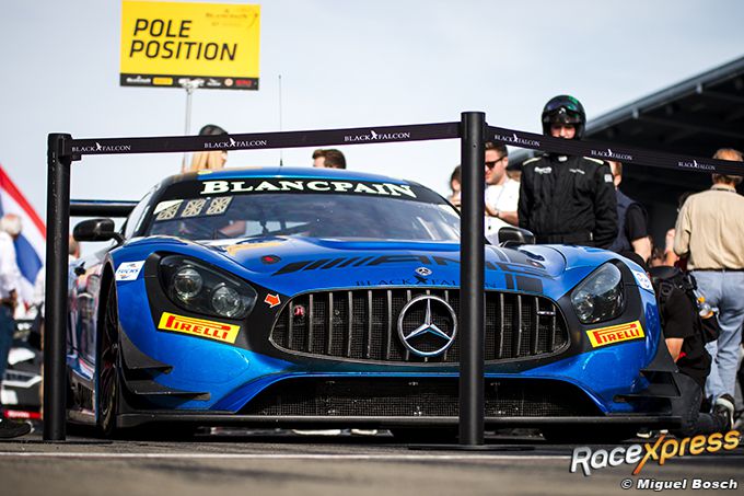 0500 Blancpain Nurburgring Mercedes pole position Miguel Bosch