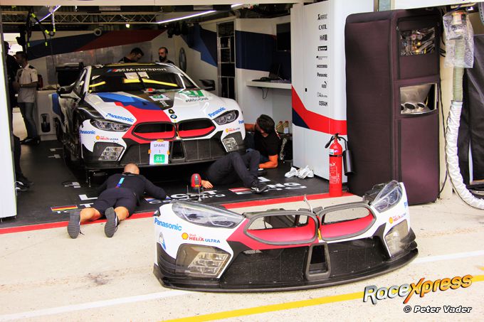 BMW M8 GTE teamwork Le Mans RX foto Peter Vader