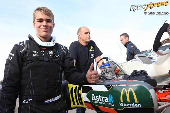 Dinand Dokkum wordt gesteund door McDonalds Woerden