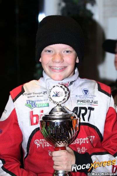 nMax Wolfswinkel top 3 NK karting