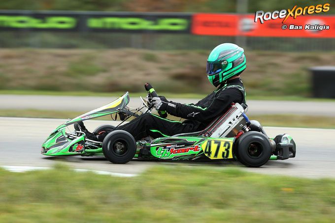 Sikko Oosterhoff kampioen schakelkart GK4 karting