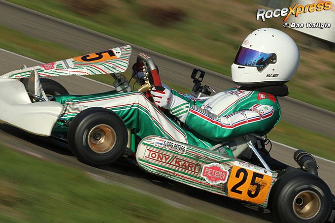 Sjors Peters karting