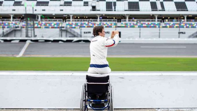 Alessandro Zanardi fotograaf rolstoel Daytona