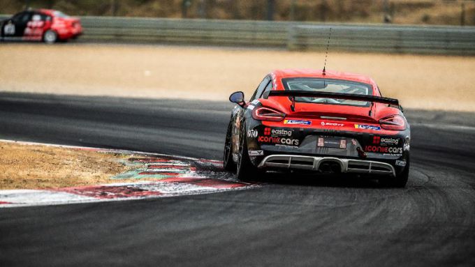 Porsche Endurance Trophy Cayman achterzijde