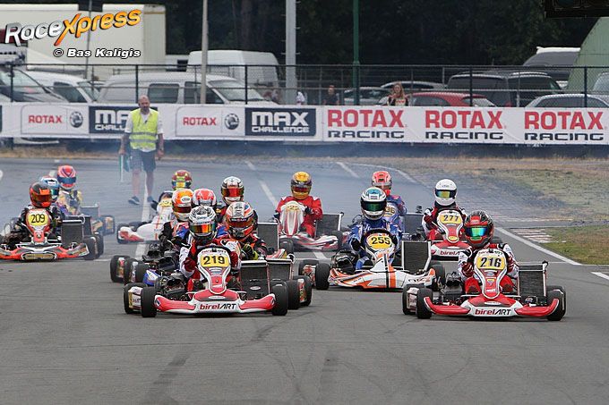 Robin Glerum NK KNAF bij de toppers in de KZ 125 cc schakelklasse