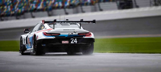BMW test Datona Zanardi