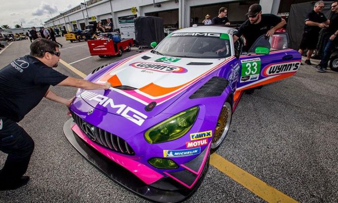 Jeroen Bleekemolen Mercedes Wynns Daytona The Roar