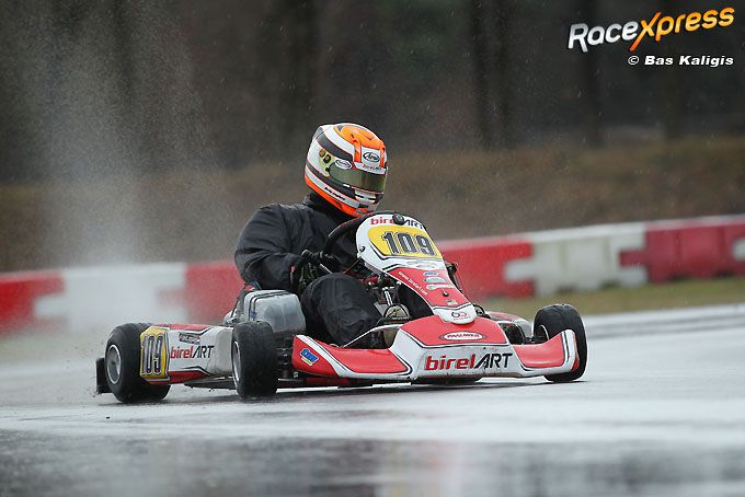 Ferdy Snijders Winterkampioen KZ Plus 125cc schakelkart