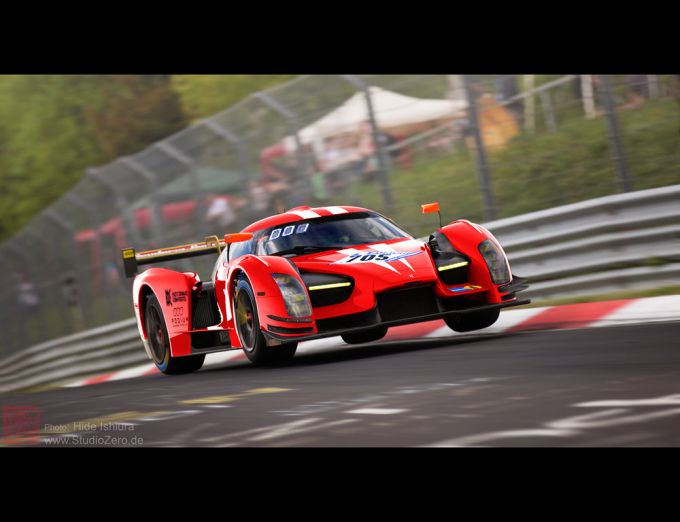 Glickenhaus GT3 Nurburgring