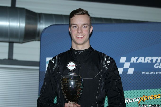 Anthony Overbeek podium finish
