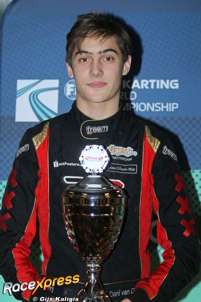 Dani van Dijk podium
