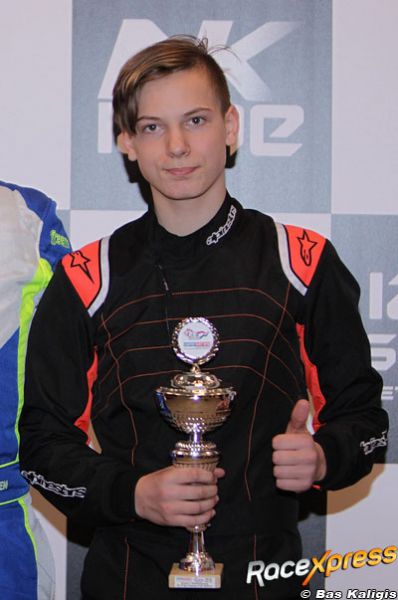 Sam Balota podium