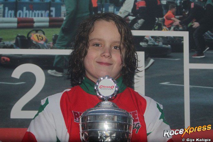 Podium Stijn van der Meer wint eerste NK in Lelystad