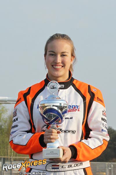 Luna Bloem podium