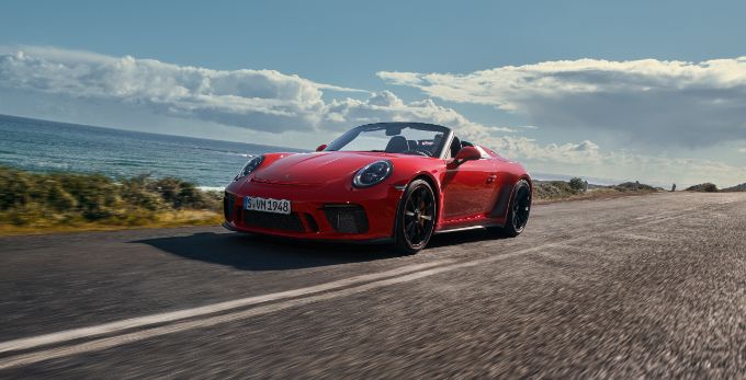 New York Porsche Speedster front