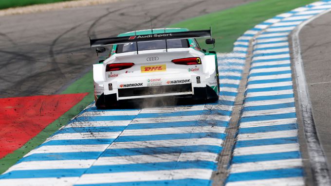 DTM Hockenheim Au<b></b>di 1 2 3 overwinning