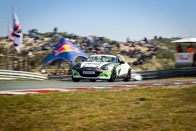 Milan Teekens naar podium Mazda MX-5 Cup