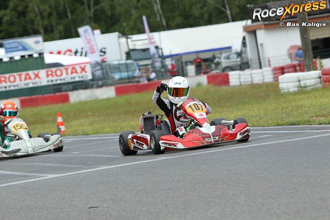 Jayden Thien wint in kerpen