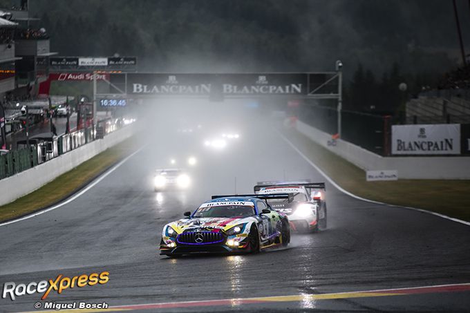 Total 24H Spa 2019 Mercedes nr4 Yelmer Buurman