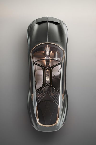 Bentley 100 GT bovenaanzicht
